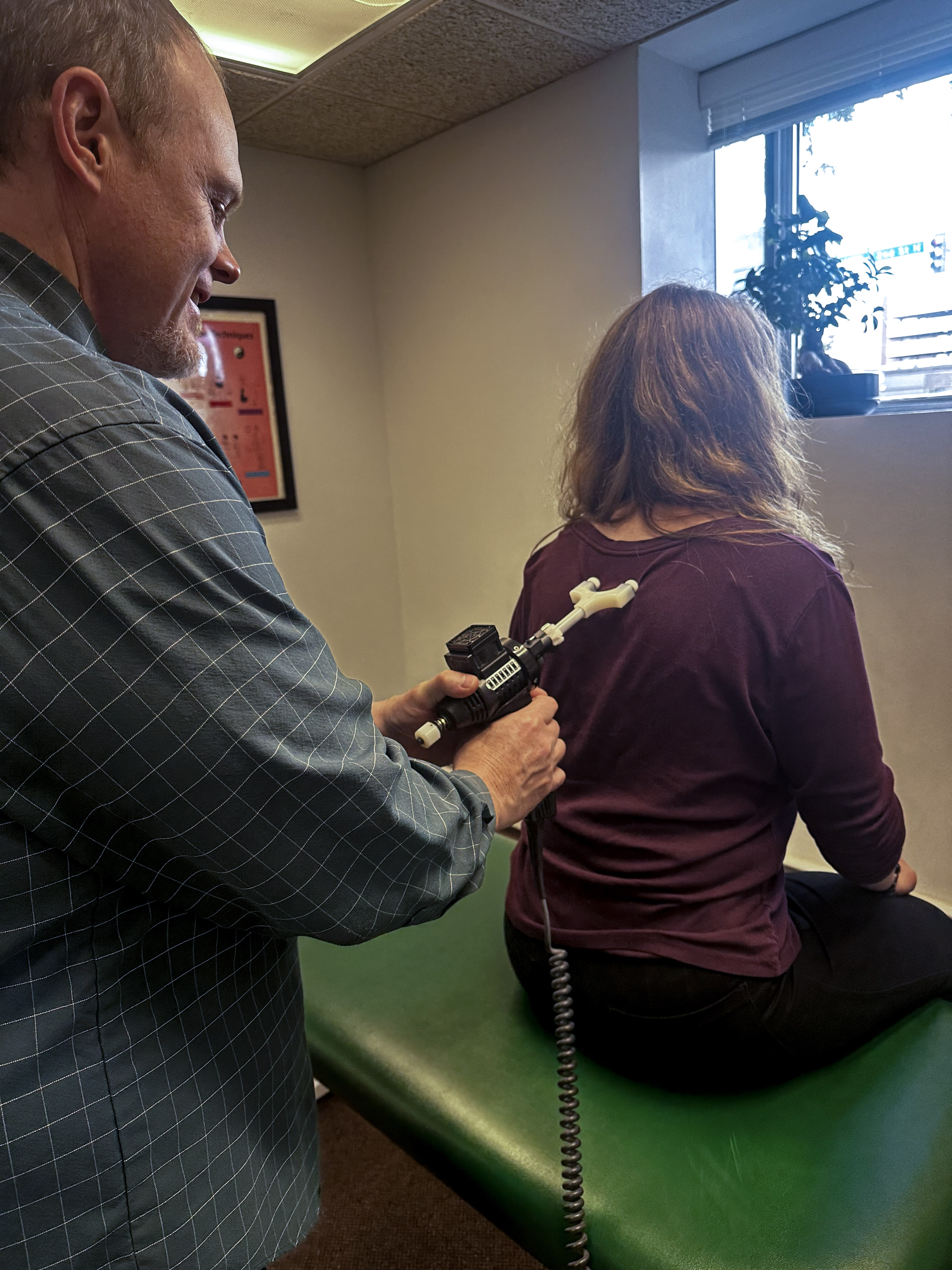 NAET treatment session